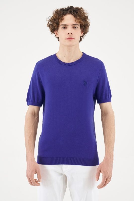 Футболка из смесовой вискозы с логотипом - G081SZ0TK0FORLA_IY25 Кофта муж. (VR059, S)