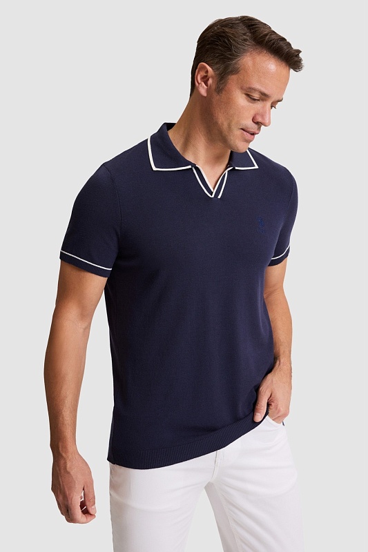 Футболка-поло трикотажная - G081SZ0TK0DARIUS_IY26 Кофта муж. (VR033, XS)