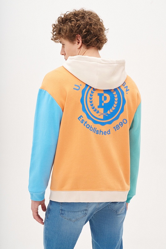 Толстовка на молнии из хлопка - G081SZ0820KASTER_R Толстовка муж. (VR051, M)