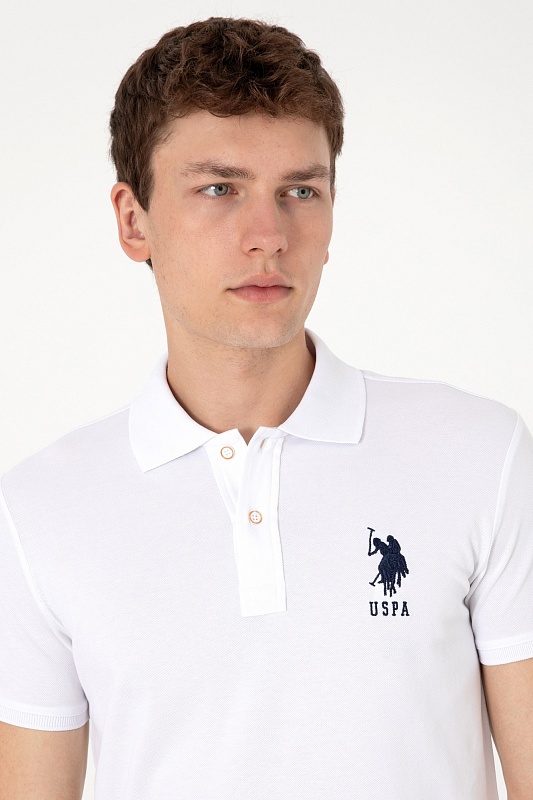 Футболка-поло из хлопка - G081SZ0110JIROIY025 Футболка муж. (VR013, 3XL)