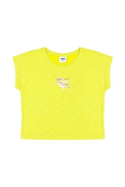 Футболка из модала с принтом для девочек - G084SZ0110PEXI_SKIDS Футболка жен. детс. (VR087, 4_5)