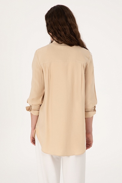 Рубашка из модала свободная - G082SZ0040RAPO_TNK Сорочка жен. (VR049, 40)