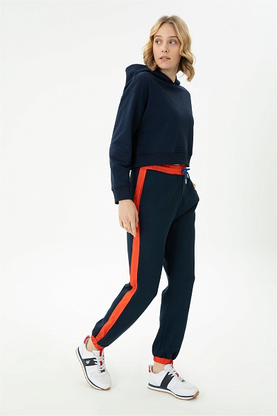 Спортивные брюки на манжетах - G082SZ0OP0NICE-S Брюки спорт. жен. (VR033, XS)