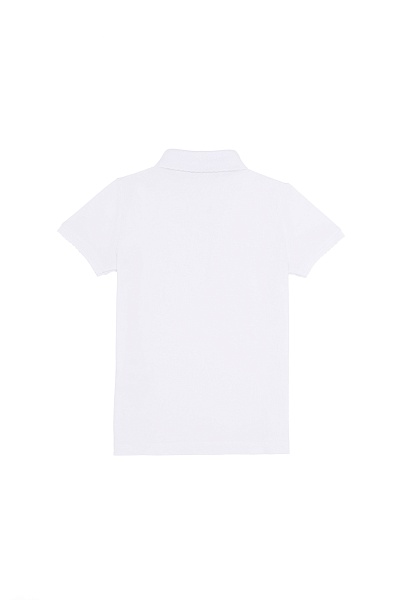 Футболка-поло из хлопка c принтом на планке для девочек - G084SZ0110TP01-IY023 Футболка жен. детс. (VR013, 5_6)