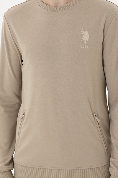Свитшот с карманами на молнии - G081SZ0820GOUR Толстовка муж. (VR183, S)