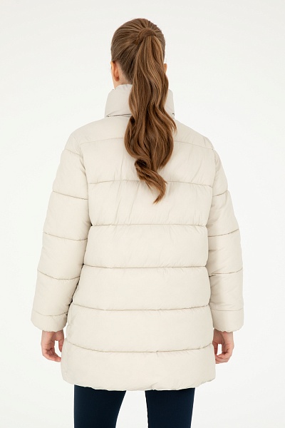 Куртка утепленная без капюшона - G082SZ0KS0KALY-E Куртка жен. (VR049, 40)