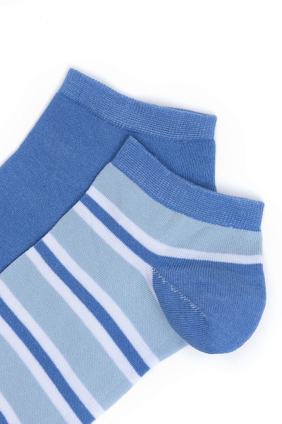 Носки хлопковые короткие, 2 пары - A081SZ013P02YOKO Носки муж. (VR003)