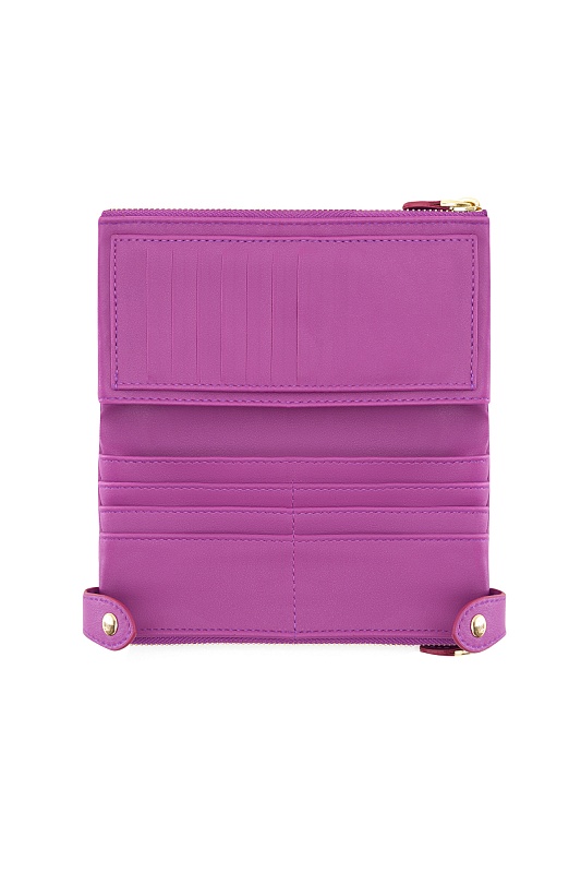 Кошелек двойной на молнии - A082SZ0SR0Y24AW505 Портмоне жен. (VR037)