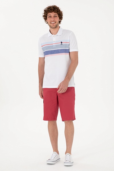Шорты карго из хлопка - G081SZ0310CURVIS Бермуды муж. (VR223, 33)