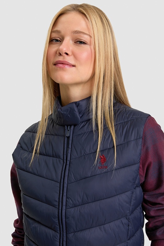 Жилет утепленный без капюшона - G082SZ0100E_PRACE26K Жилет жен. (VR033, 38)