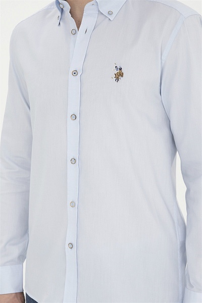 Рубашка классическая приталенная - G081SZ0040CEDCOLOR024Y Сорочка муж. (VR003, 5XL)