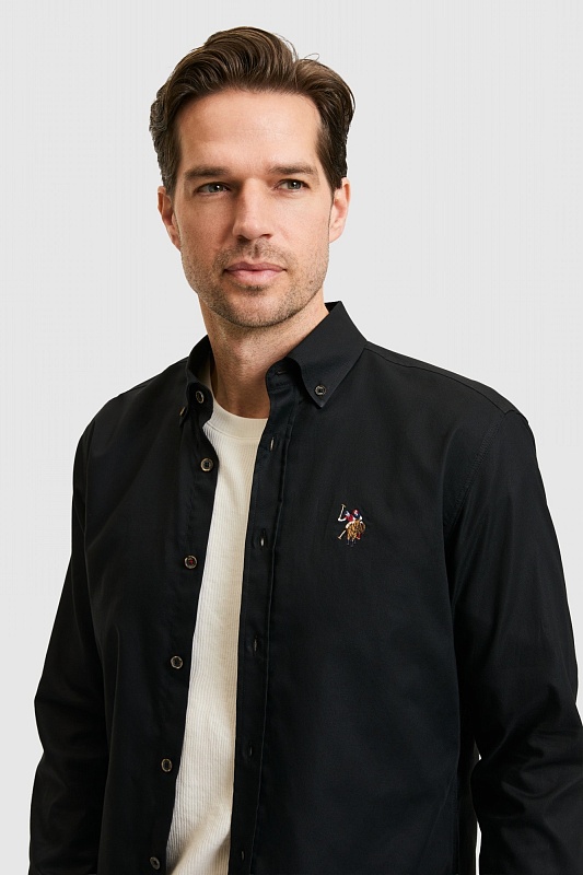 Рубашка из хлопка - G081SZ0040CEDCOLORREG026Y Сорочка муж. (VR046, XS)