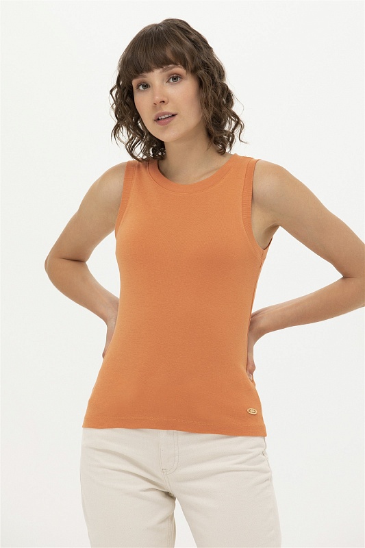 Майка из хлопка - G082GL0110GEDDA-A Футболка жен. (VR031, XL)