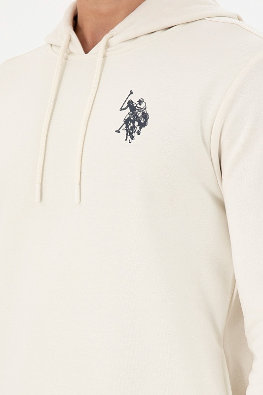 Худи с вышитым логотипом и надписью - G081SZ0820DOLG_E Толстовка муж. (VR071, XL)