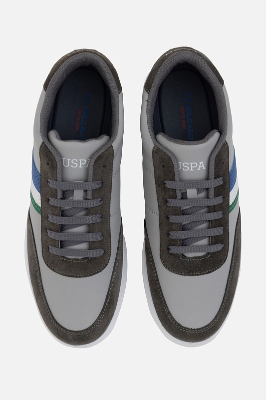 Кеды комбинированные с контрастными вставками - S081SZ0330Y25RUBEUS_SNKR Обувь муж. (VR024, 41)