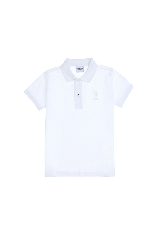 Футболка-поло базовая для мальчиков - G083SZ0110TP01IY025 Футболка муж. детс. (VR013, 3_4)