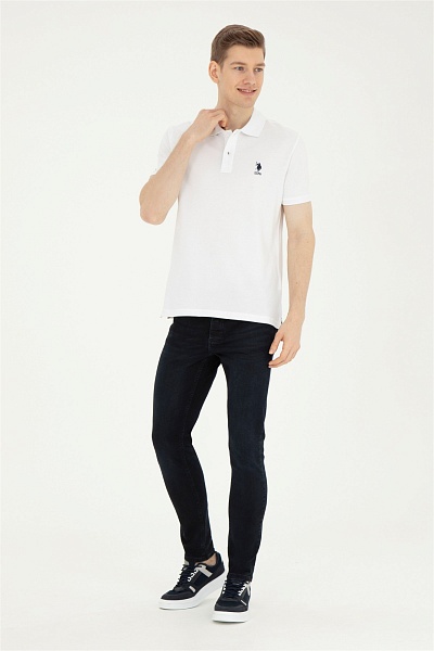 Футболка-поло базовая с логотипом - G081SZ0110TP04IY024 Футболка муж. (VR013, 4XL)