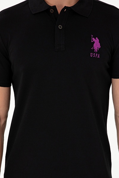 Футболка-поло с нашивкой - G081SZ0110JIROIY024 Футболка муж. (VR046, 5XL)