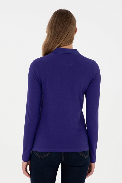 Поло с длинным рукавом из хлопка - G082SZ0820TPG_SK024 Толстовка жен. (VR038, L)