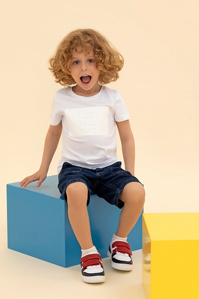 Футболка с принтом для мальчиков - G083SZ0110FERASKIDS Футболка муж. детс. (VR013, 6_7)