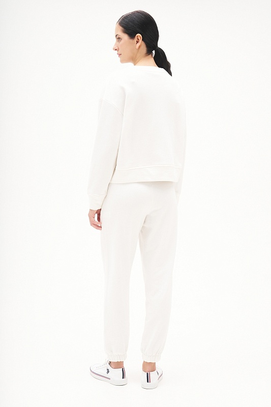 Свитшот с логотипом - G082SZ0820R_FELTA Толстовка жен. (VR019, S)