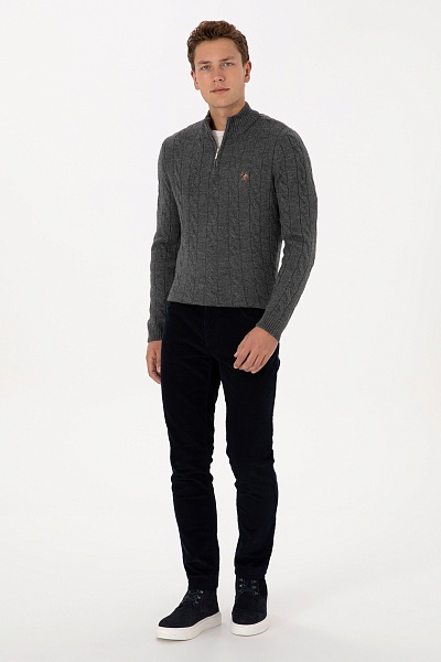 Вельветовые брюки зауженные - G081SZ0780CORDUROY25K Брюки муж. (VR033, 32, 34)