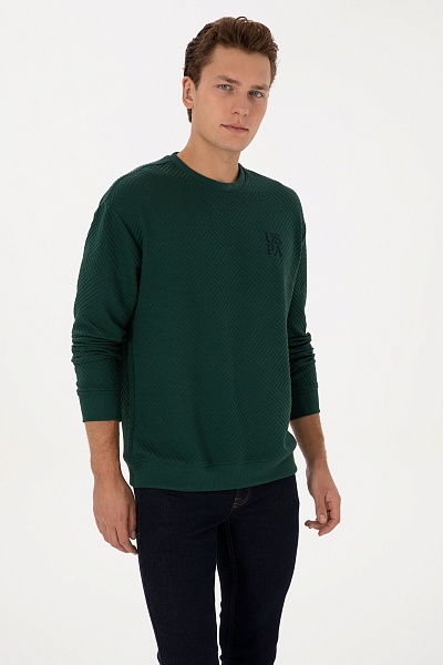 Свитшот с вискозой - G081SZ0820DUN Толстовка муж. (VR079, XL)