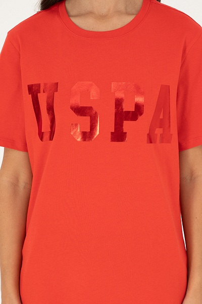 Футболка с принтом свободная - G082SZ0110SEANIY24 Футболка жен. (VR030, L)