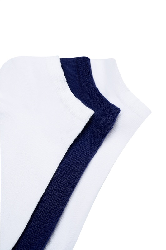 Носки короткие, 3 пары - A082SZ013P02CORA-3 Носки жен. (VR013)