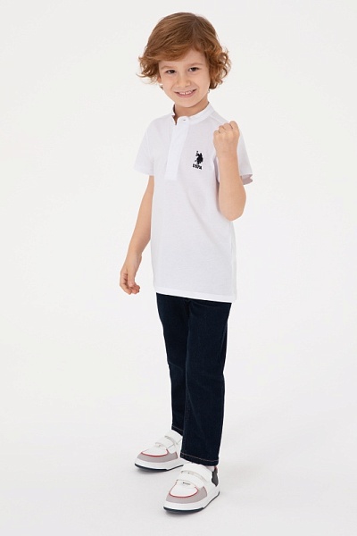 Футболка-поло из хлопка с воротником-стойка - G083SZ0820E_PELIP Толстовка муж. детс. (VR013, 4_5)