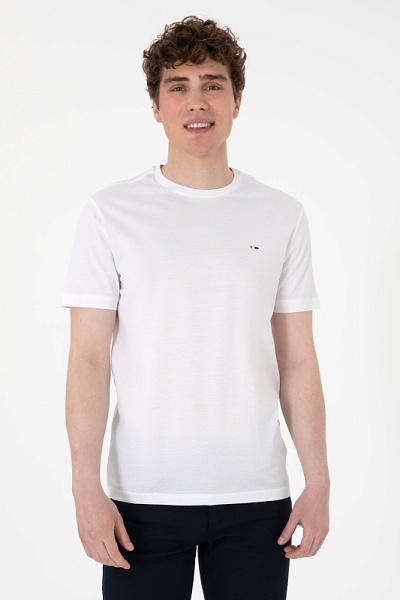 Футболка базовая с логотипом - G081SZ0110TS03IY025 Футболка муж. (VR013, M)