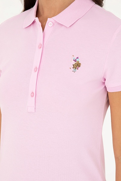 Футболка-поло хлопковая - G082SZ0110TP0124-CLR Футболка жен. (VR041, S)
