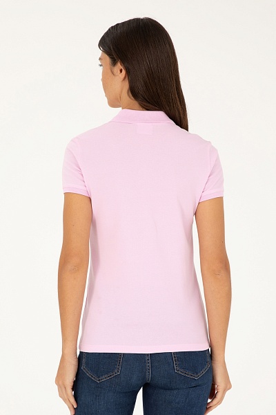 Футболка-поло хлопковая - G082SZ0110TP0124-CLR Футболка жен. (VR041, S)