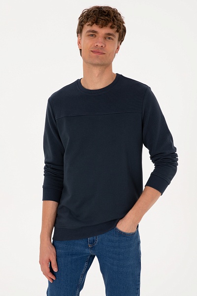 Свитшот из хлопка - G081SZ0820E_TALY Толстовка муж. (VR059, XL)