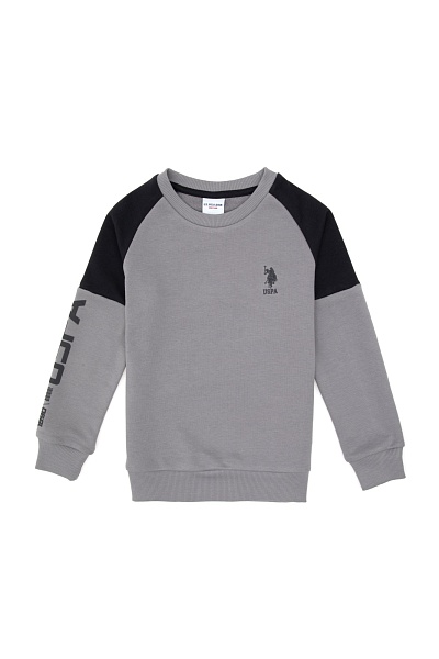 Свитшот и спортивные брюки хлопковые для мальчиков - G083SZ0HF0US2221 Костюм дом. муж. детс. (VR024, 6_7)