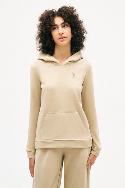 Худи с логотипом - G082SZ0820R_FECZA_IY24 Толстовка жен. (VR183, S)