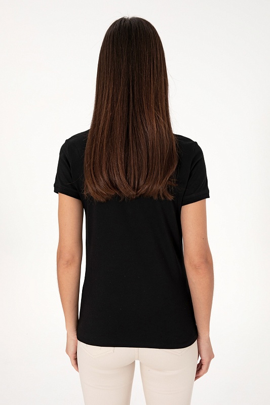 Футболка-поло из хлопка - G082SZ0110TP0125_CLR Футболка жен. (VR046, XS)