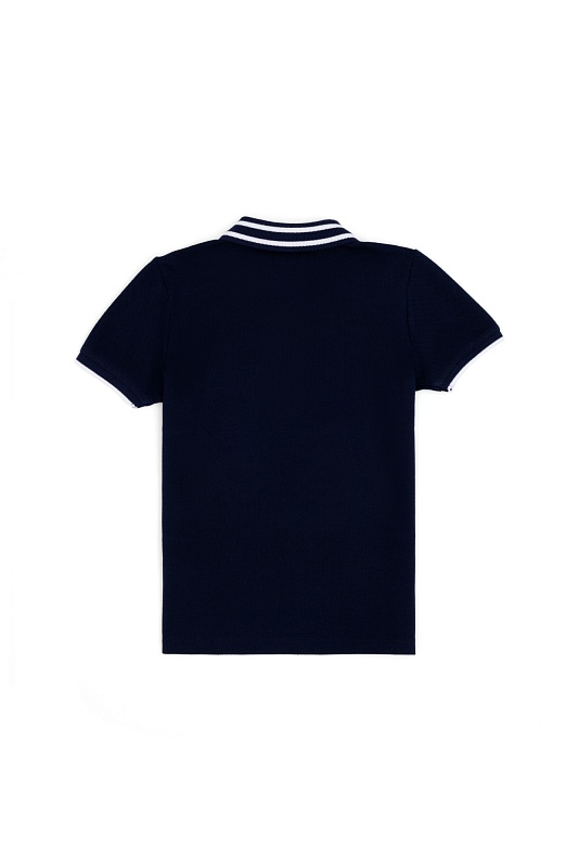 Футболка-поло из хлопка с контрастным дизайном для мальчиков - G083SZ0110T_TUCAKIDS Футболка муж. детс. (VR033, 4_5)