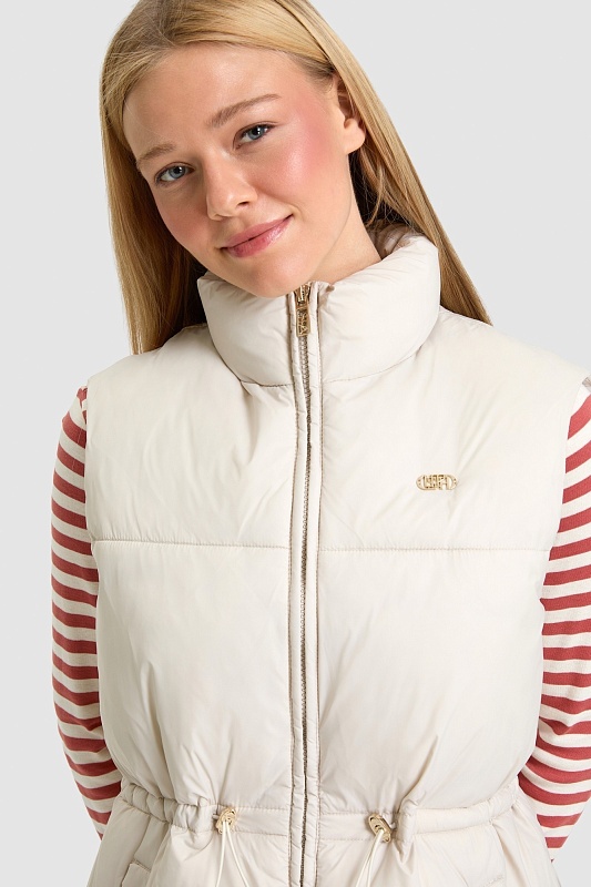 Жилет утепленный без капюшона - G082SZ0100E_ROSE Жилет жен. (VR049, 36)