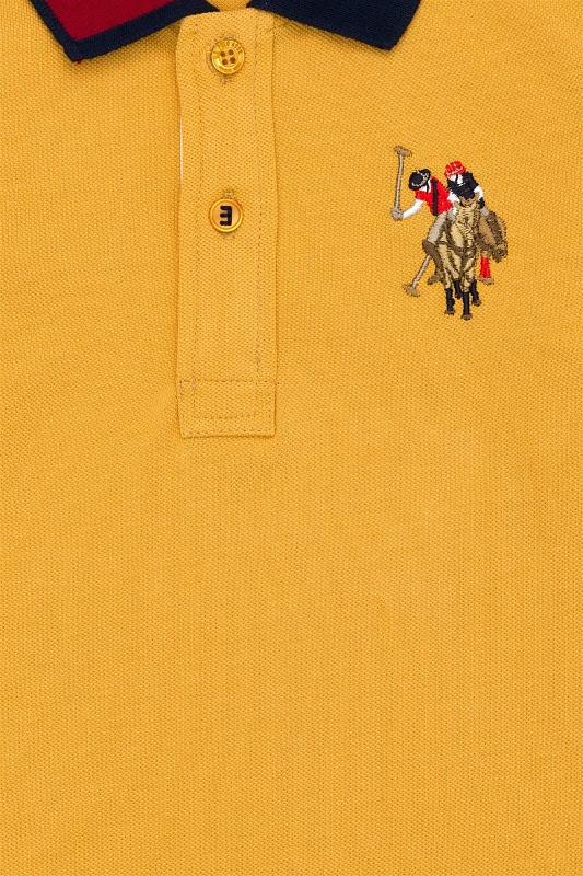 Поло с длинным рукавом из хлопка для мальчиков - G083SZ0820SD01KIDSSK023-B Толстовка муж. детс. (VR043, 1)