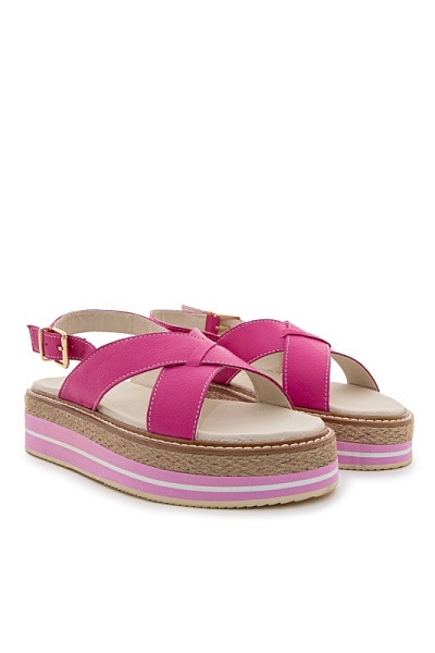 Босоножки кожаные - S082SZ0330Y22PUKA Обувь жен. (VR023, 38)