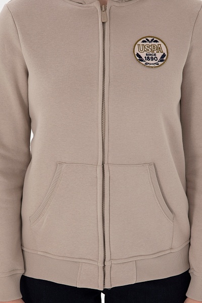 Толстовка на молнии с капюшоном - G082GL0820GAD_SK024 Толстовка жен. (VR049, M)