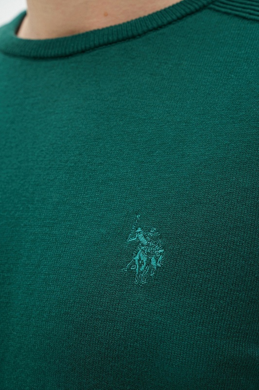 Джемпер из хлопка с рельефными деталями на плечах - G081SZ0TK0TD01_24K_R Кофта муж. (VR079, XS)