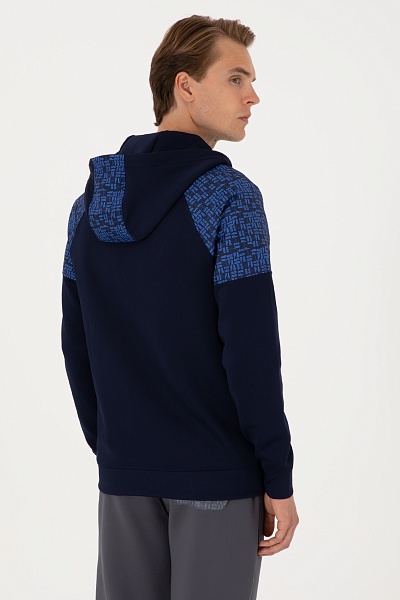 Толстовка на молнии с капюшоном - G081SZ0820S_GENHAS Толстовка муж. (VR033, XS)