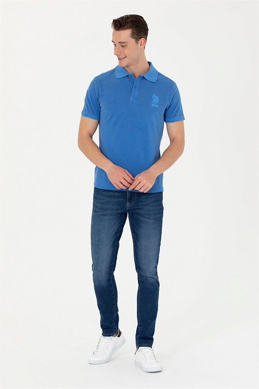 Футболка-поло из хлопка - G081SZ0110TJ01IY023 Футболка муж. (VR045, S)