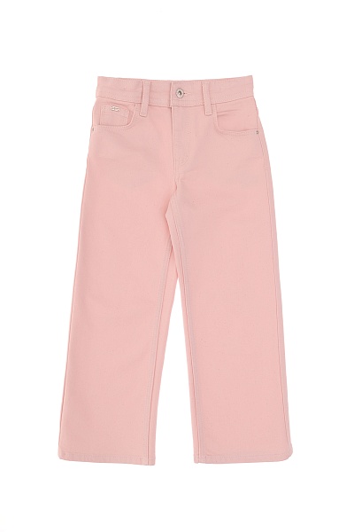 Джинсы прямые для девочек - G084SZ0800LOTUS_P_PEMBE Джинсы жен. детс. (VR078, 4_5)
