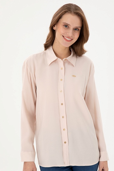 Рубашка классическая свободная - G082SZ0040VALDES Сорочка жен. (VR049, 36)