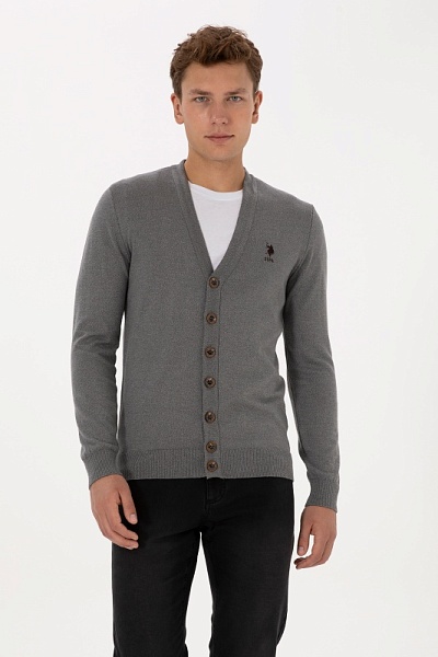 Кардиган на пуговицах из хлопка - G081SZ0TH0E_HENRICO25K Кардиган муж. (VR086, XS)