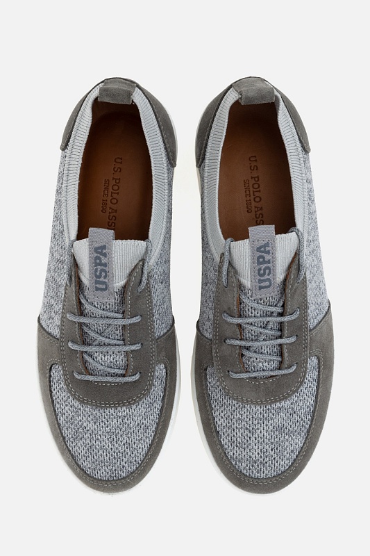 Кеды из натуральной кожи комбинированные - S081SZ0330Y25DANKO_SNKR Обувь муж. (VR024, 44)