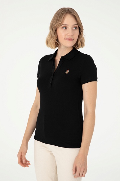 Футболка-поло из хлопка - G082SZ0110TP0124-CLR Футболка жен. (VR046, L)